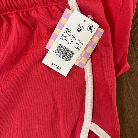 Ascot + Hart Santa Cruz Red Graphic T-Shirt + Shorts Size M NEW w/tags !!! - Picture 7 of 8